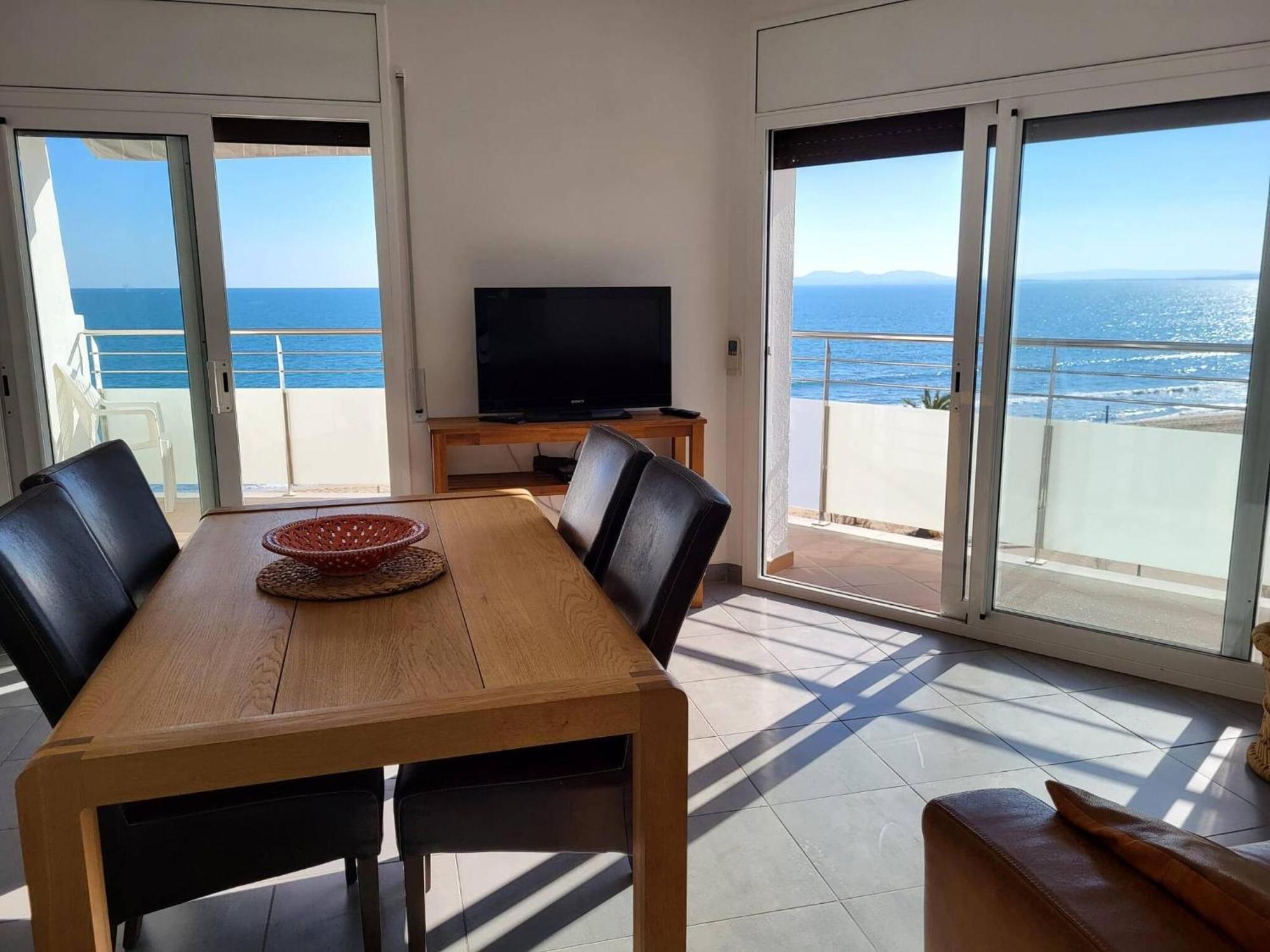 Apartamento Primera Linea Roses Con Vistas Al Mar Av-09 Kültér fotó