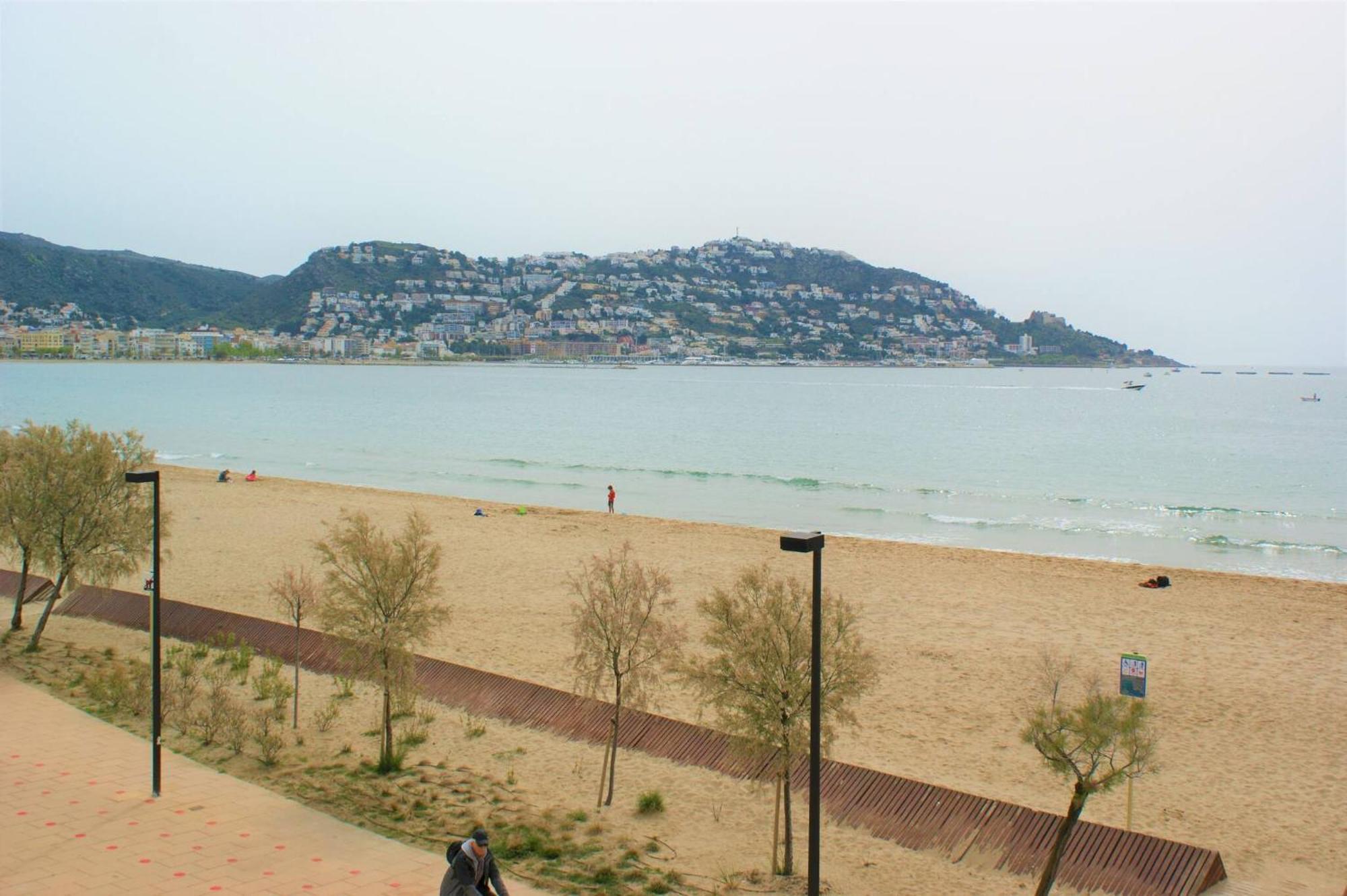 Apartamento Primera Linea Roses Con Vistas Al Mar Av-09 Kültér fotó